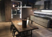 Rustic modern dining space inspiration from Ernestomeda at Milan 2016 217x155 40 Dining Room Ideas That Caught Our Eye at Milan 2016
