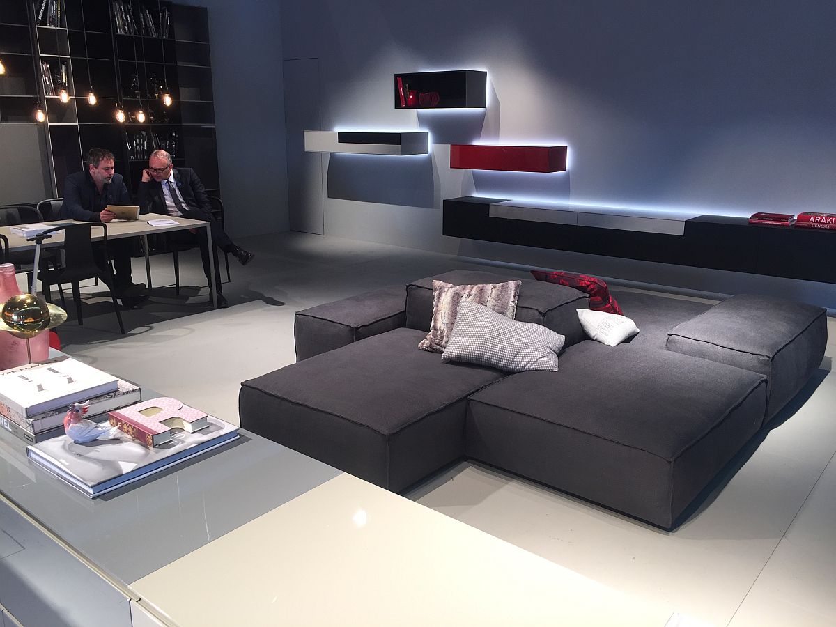 Sensational living space compositions from Piure - Salone del Mobile 2016