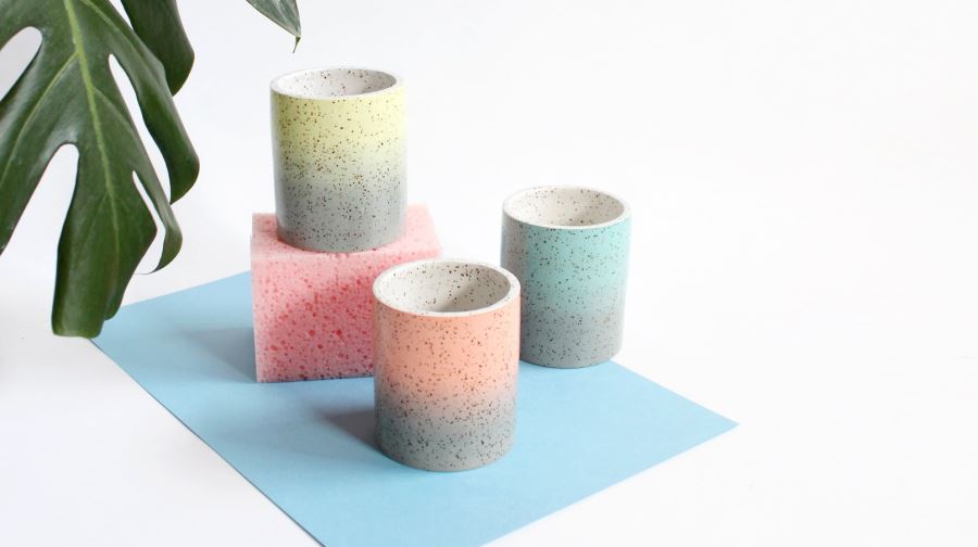 Speckled ceramics from Lindsey Hampton