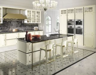 Kelly: Chic Modern Kitchen Wrapped in Intricate, Timeless Panache