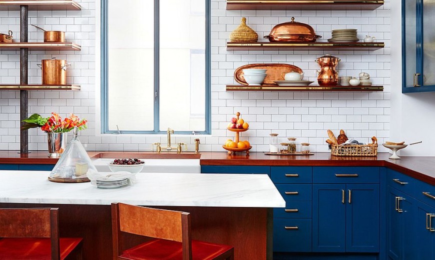 Sparkling Trend: 25 Gorgeous Kitchens with a Bright Metallic Glint