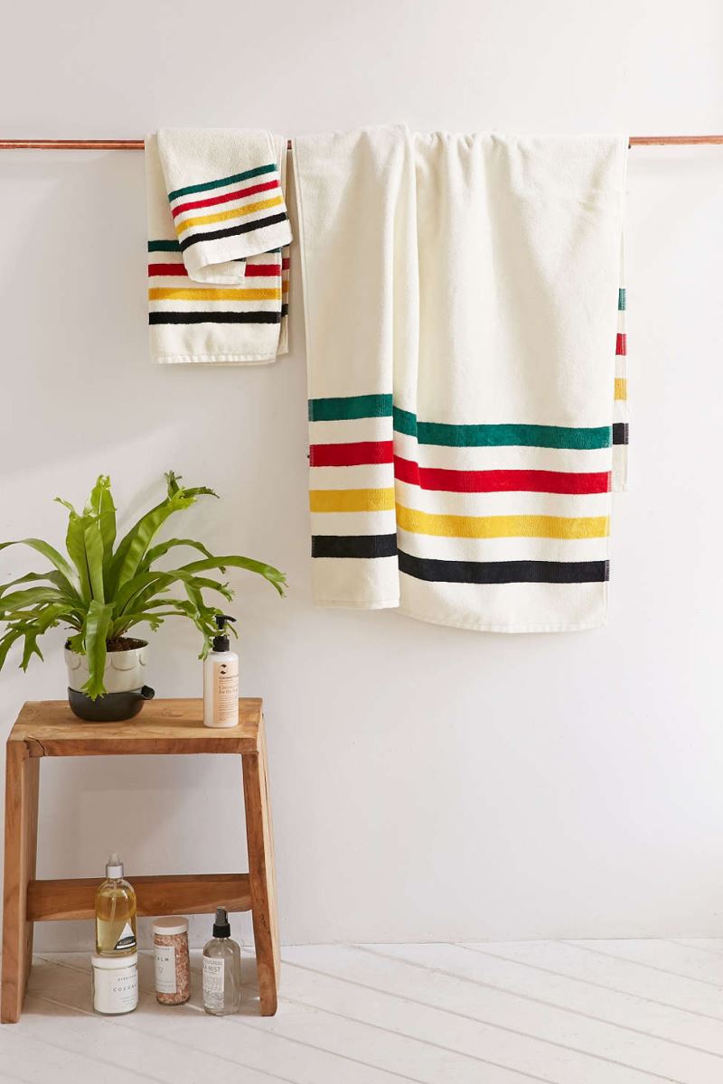 Vivid striped towels from Urban Outfitters