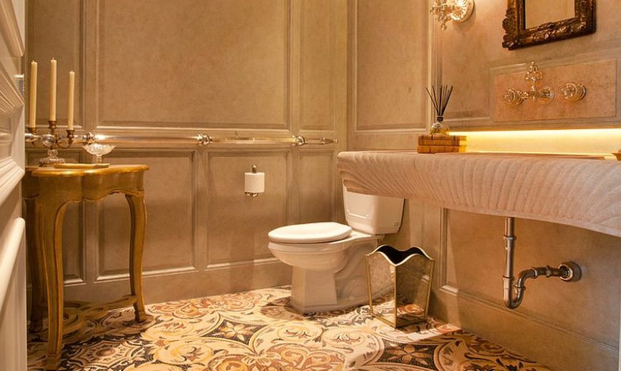 A Timeless Affair: 15 Exquisite Victorian-Style Powder Rooms