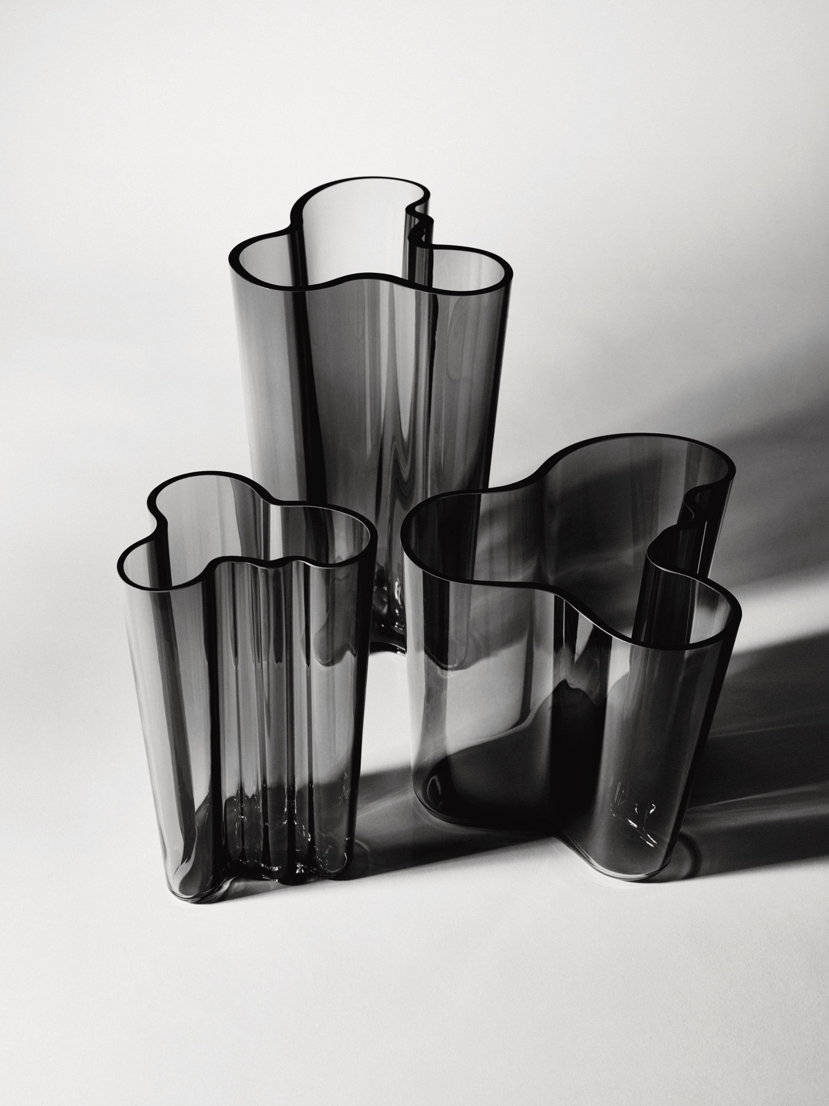 Aalto Vases, grey.