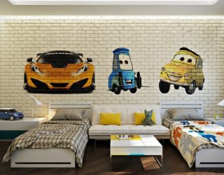 25 Vivacious Kids’ Rooms with Brick Walls Full of Personality