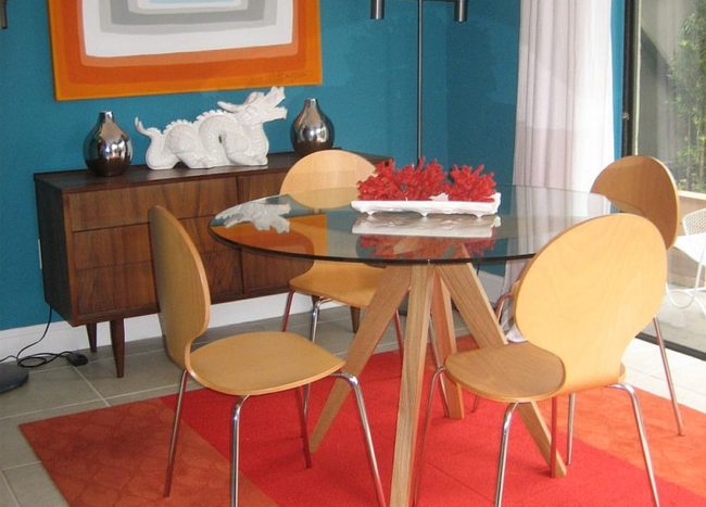 Colorful Zest How To Add Retro Glam To Your Dining Room Decoist