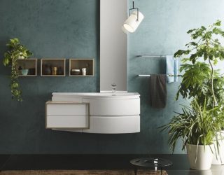 Giving Contemporary Bathrooms a Curvy Twist: Avantgarde by Inda