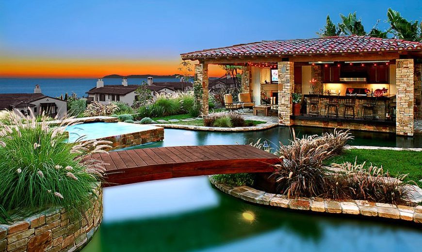 25 Fascinating Pool Bridge Ideas That Leave You Enthralled!