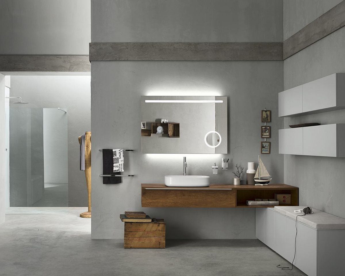 Bathroom modular system Progetto by Inda