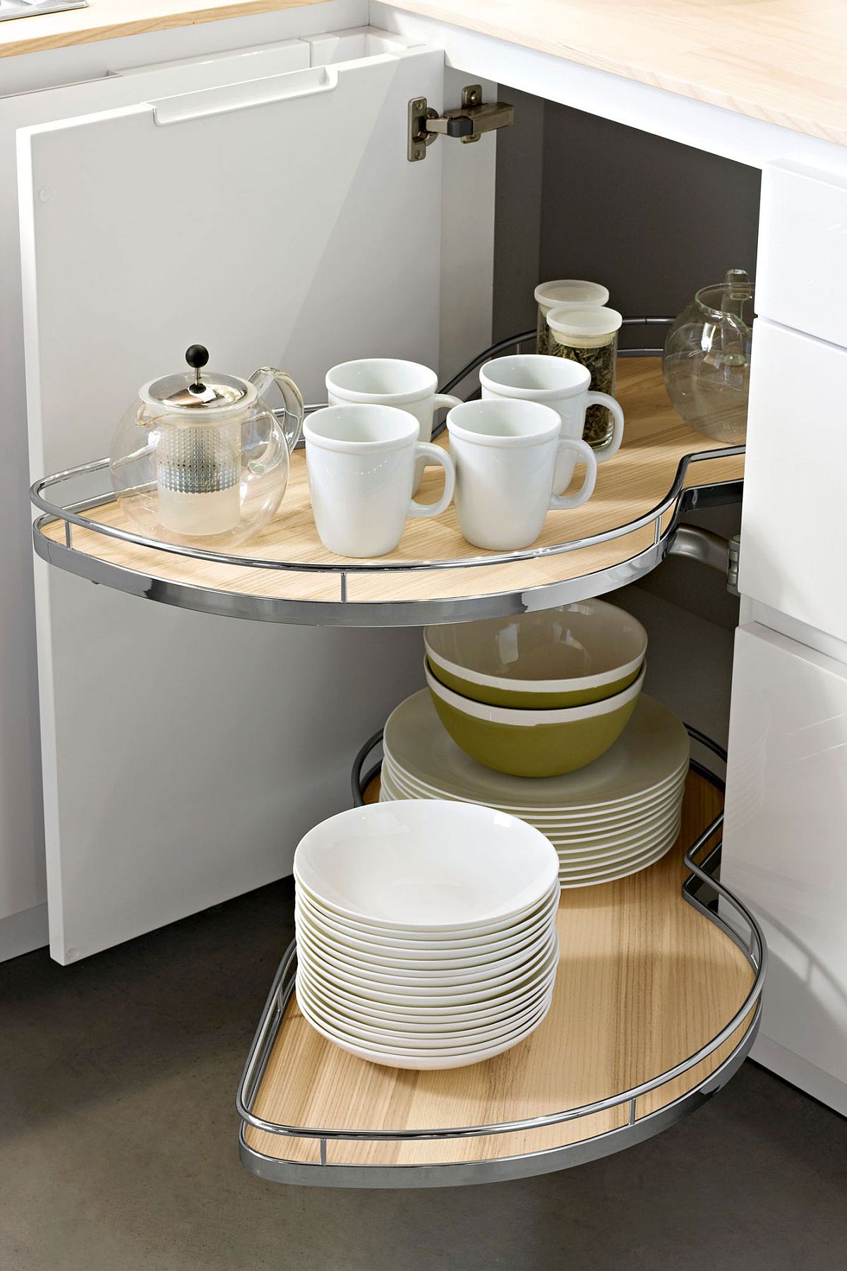 Combine Heritage with unique range of kitchen storage solutions from Snaidero