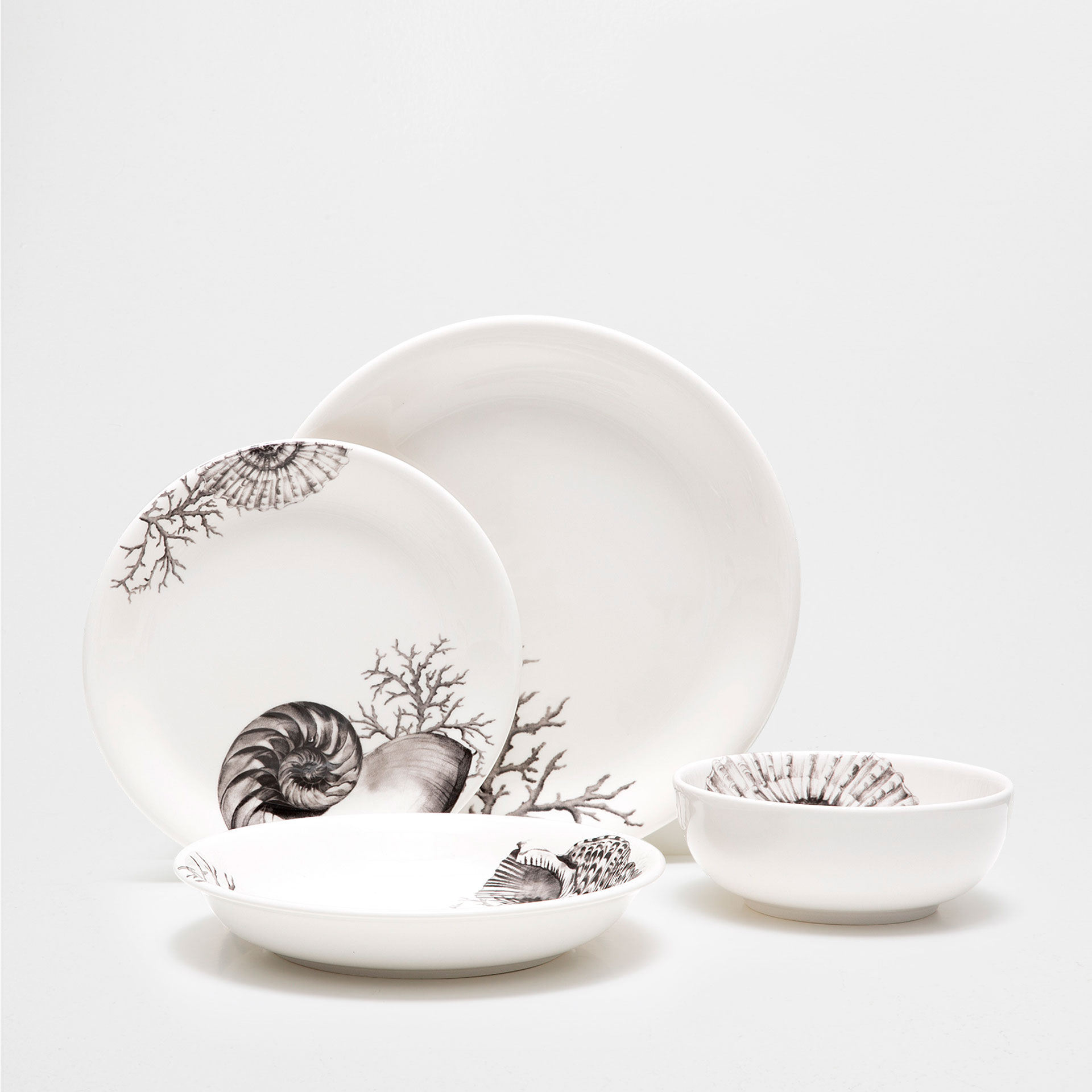 Coral dinnerware from Zara Home