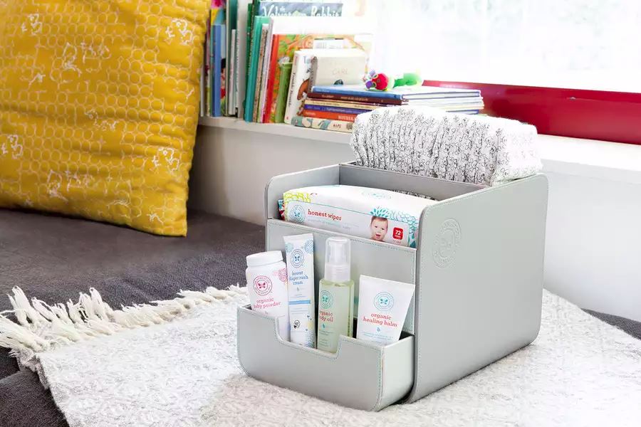 Diaper caddy from The Honest Company