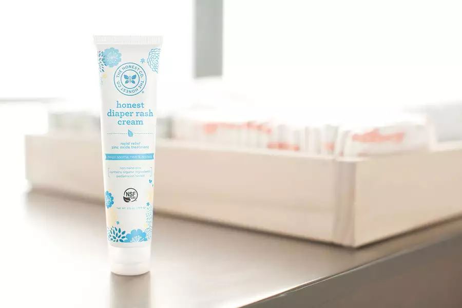 Diaper rash cream from The Honest Company