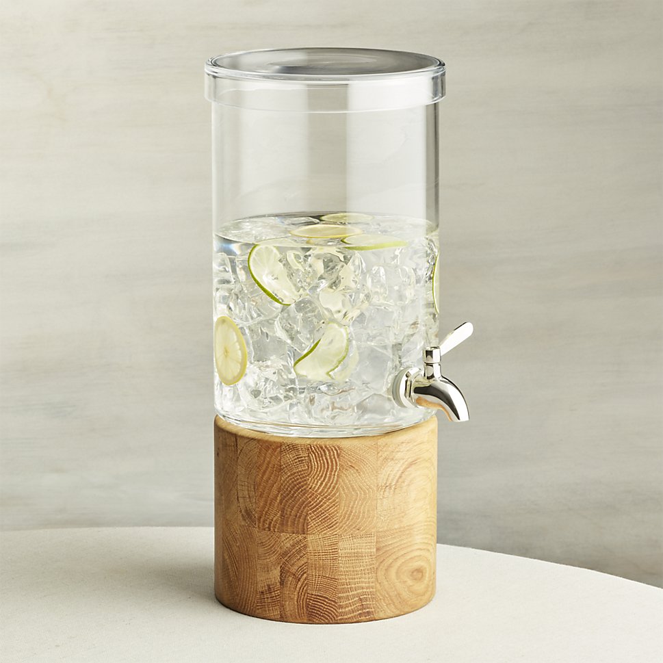 Drink dispenser from Crate & Barrel