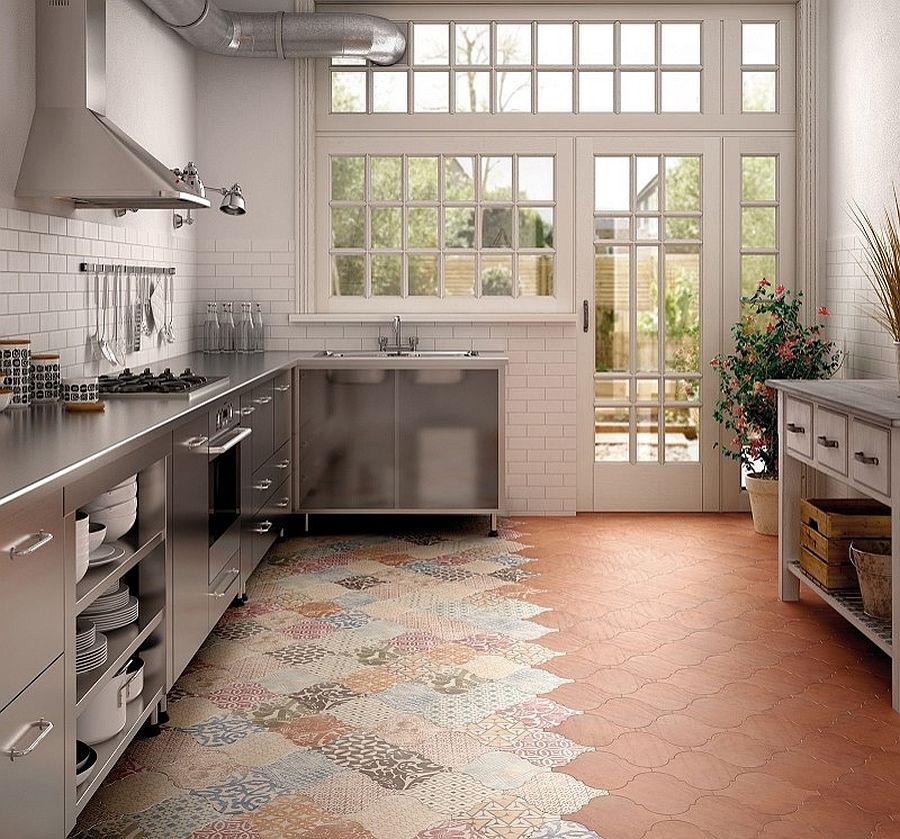 25 Creative Patchwork Tile Ideas Full of Color and Pattern