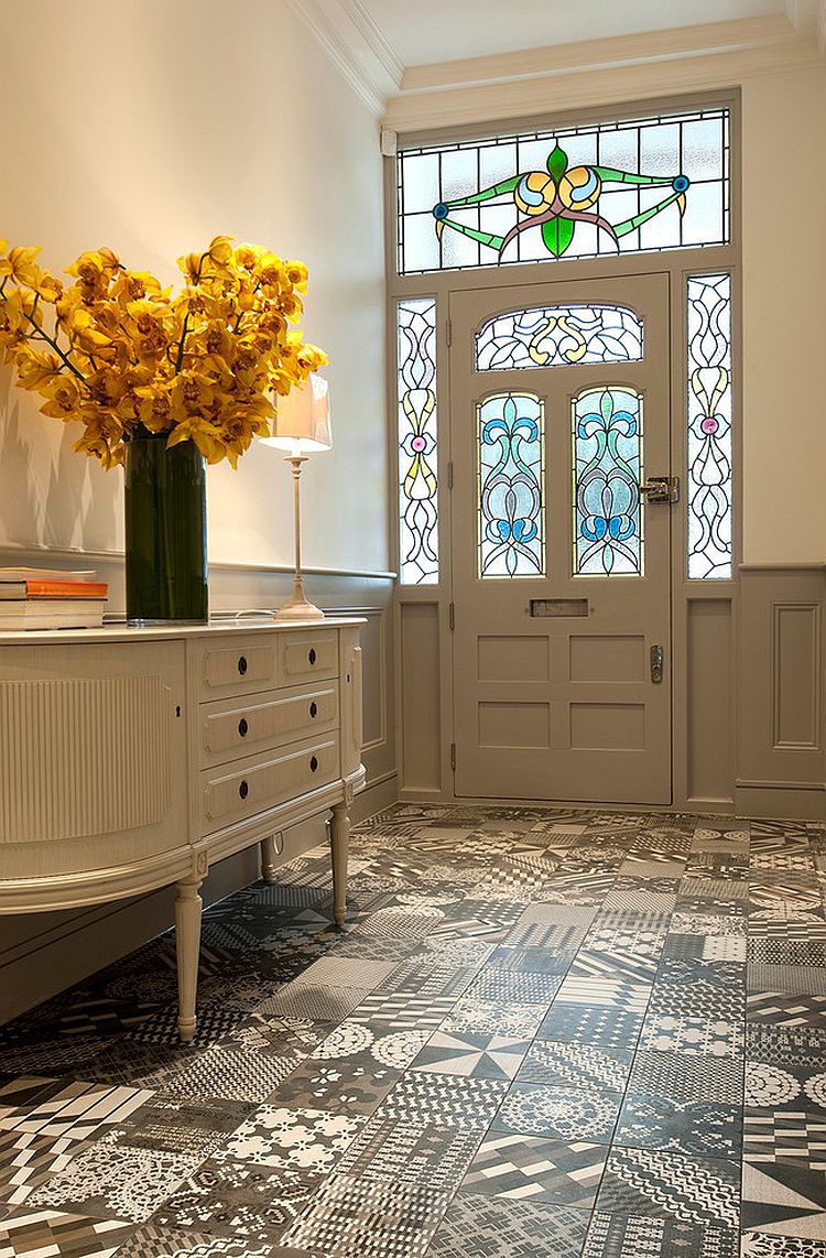 25 Creative Patchwork Tile Ideas Full of Color and Pattern