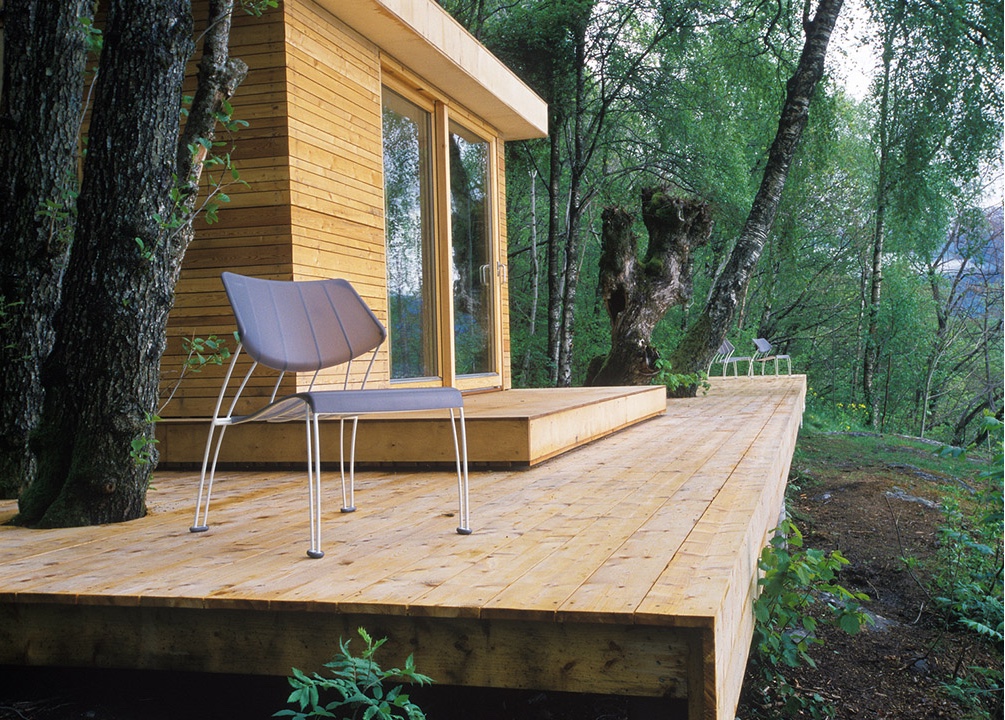 Hardanger Retreat deck.