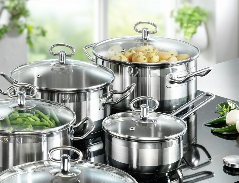 Stainless Steel Pots for the Modern  Kitchen 