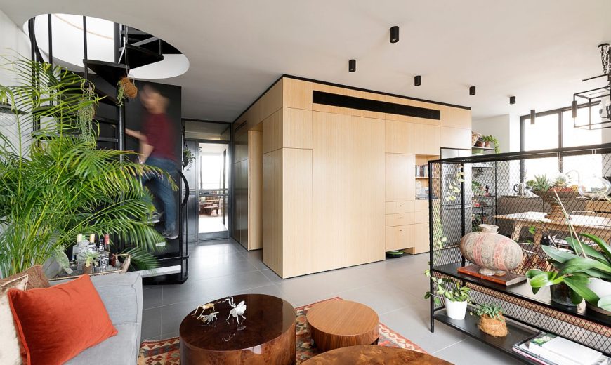 Unboxing Space: Duplex Apartment Merges Diverse Eras and Styles!