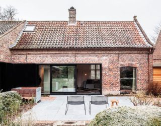 Synergy of Contrasting Styles: Farmhouse Renovation in Belgium