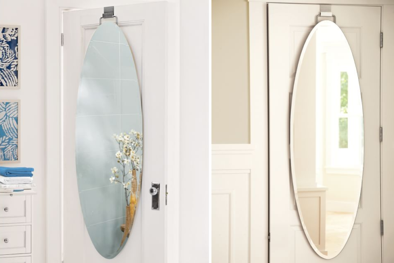 Bring Home Functional Style with an OvertheDoor Mirror Decoist