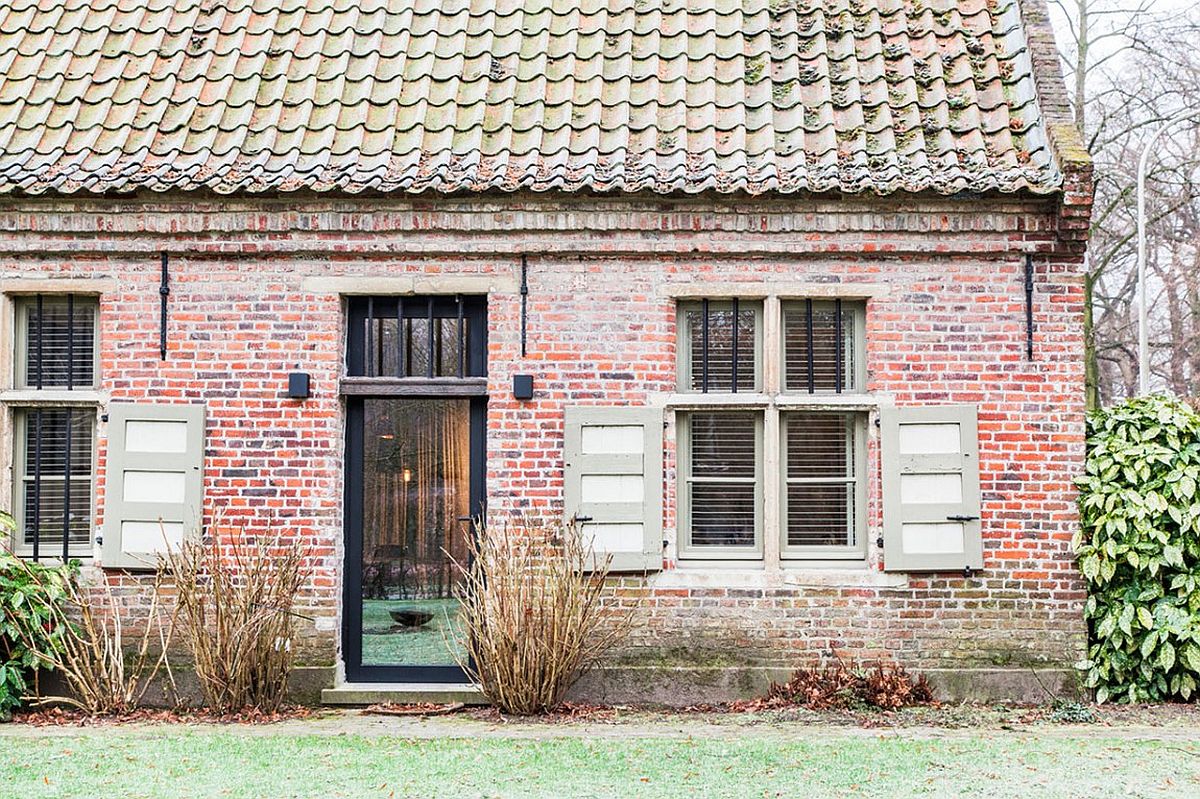 Synergy Of Contrasting Styles Farmhouse Renovation In Belgium