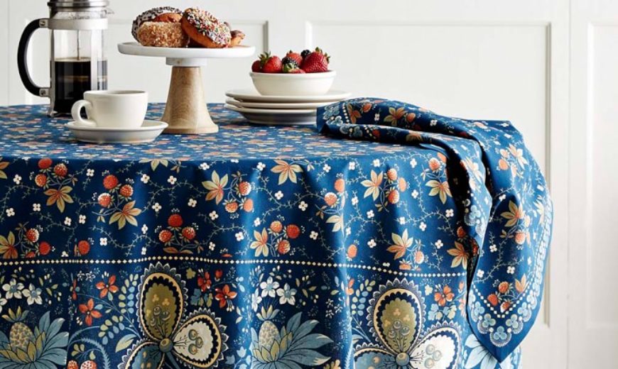 20 Round Tablecloths For Summer, Round Nightstand Tablecloth