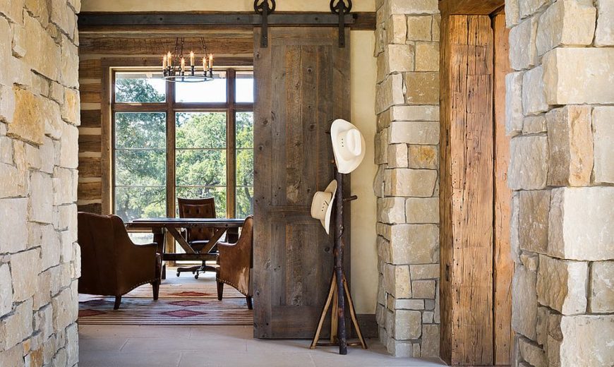 Space-Savers at Work: 20 Home Offices with Sliding Barn Doors