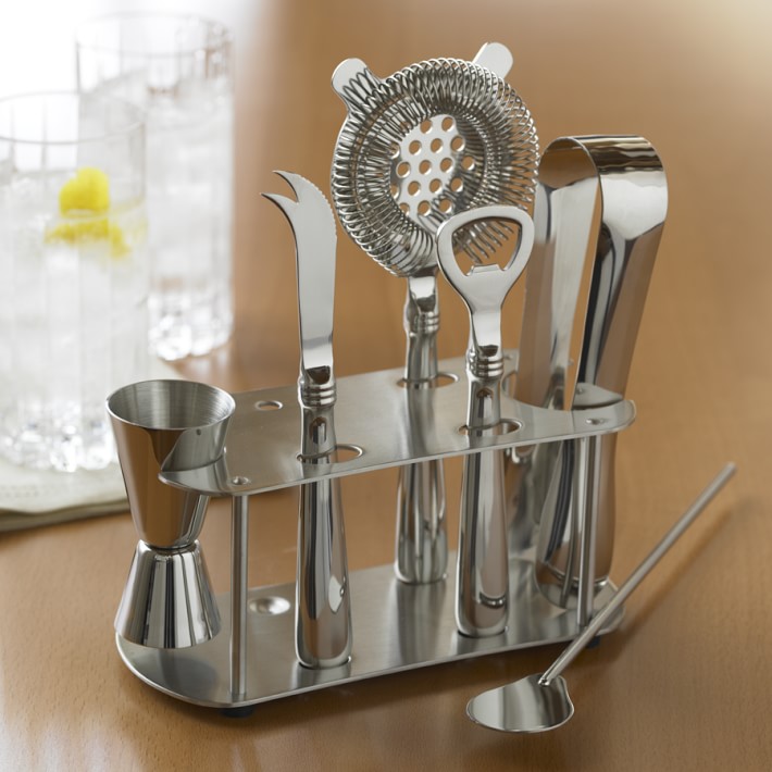 Stainless steel bar tools from Williams-Sonoma