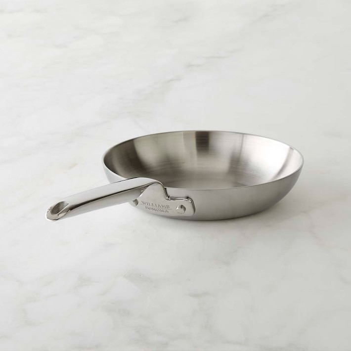 Stainless steel fry pan from Williams-Sonoma