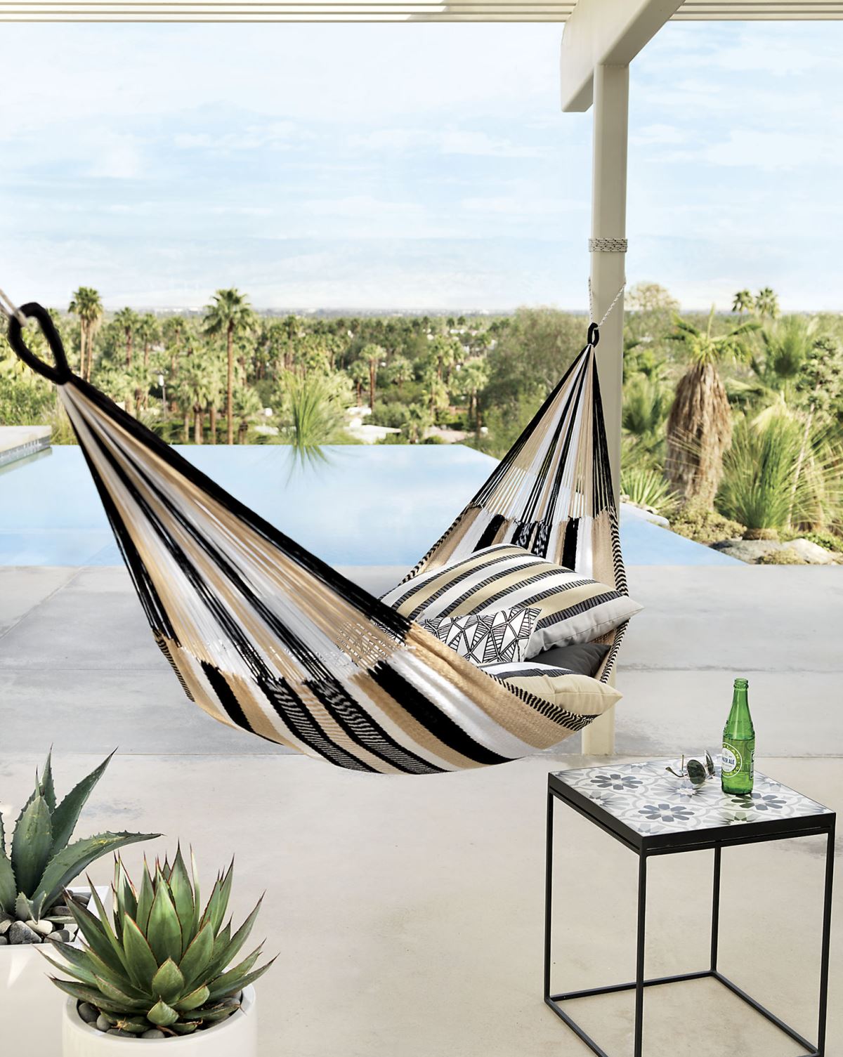 Striped hammock from CB2