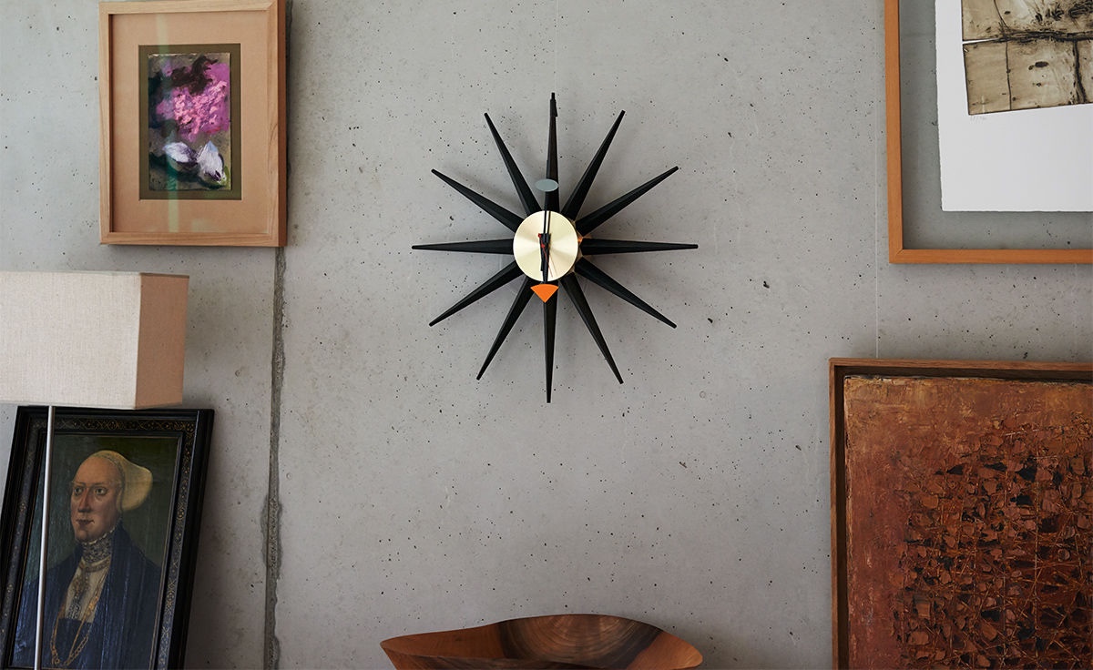 Sunburst Clock