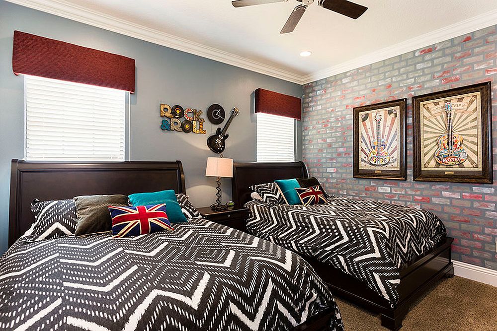 25 Vivacious Kids Rooms With Brick Walls Full Of Personality