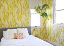Wallpapered-guest-room-from-A-Beautiful-Mess-217x155