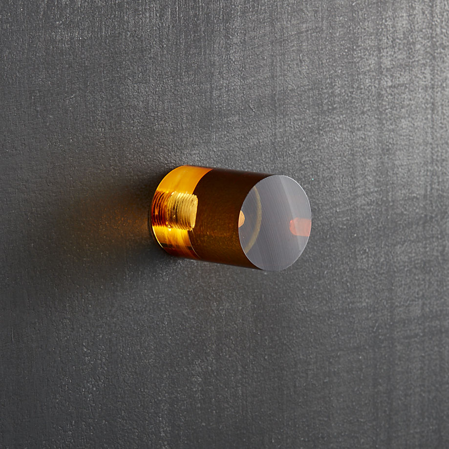 Acrylic knob from CB2