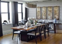 Asian-themed-scrolls-and-decorative-pieces-add-to-the-style-of-the-dining-room-217x155