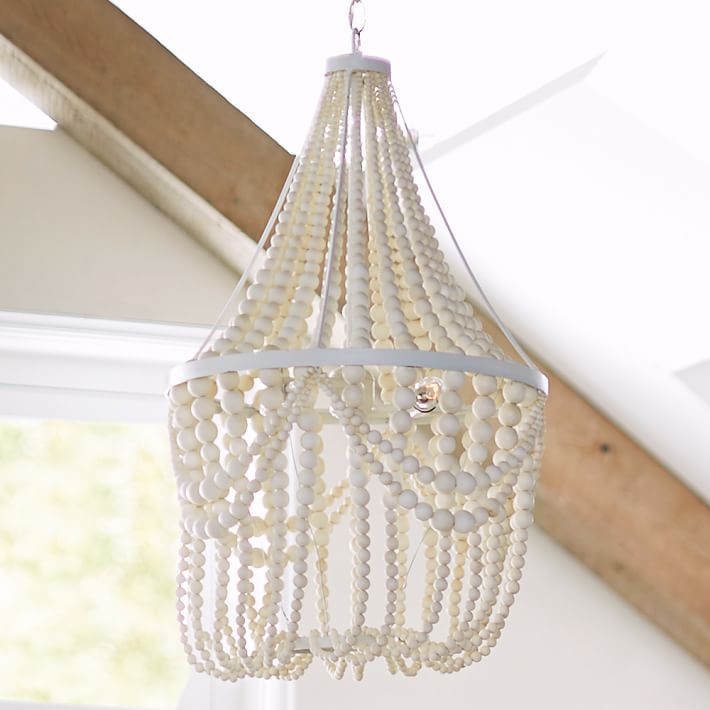 Beaded chandelier from PB Teen