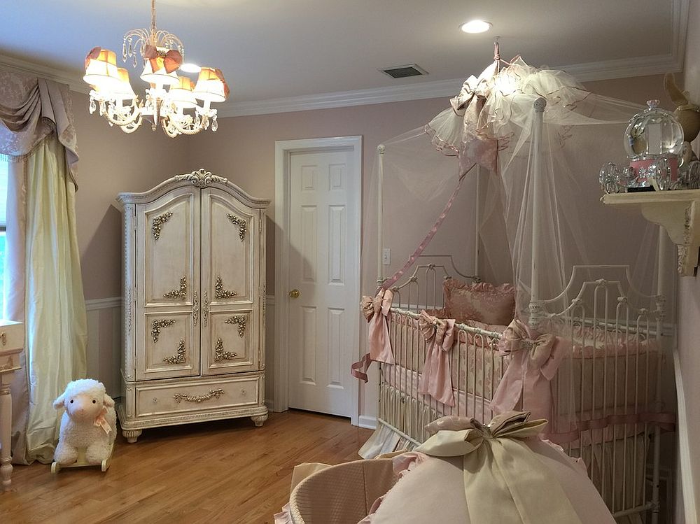 10 Shabby Chic Nurseries with Charming Pink Radiance Decoist