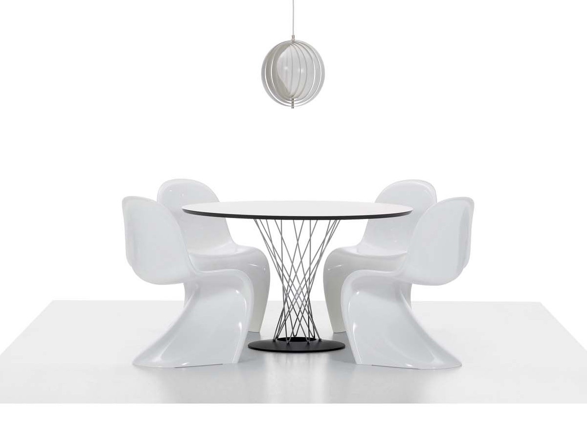 Classic Panton Chair in white. Image via Nest.co.uk.