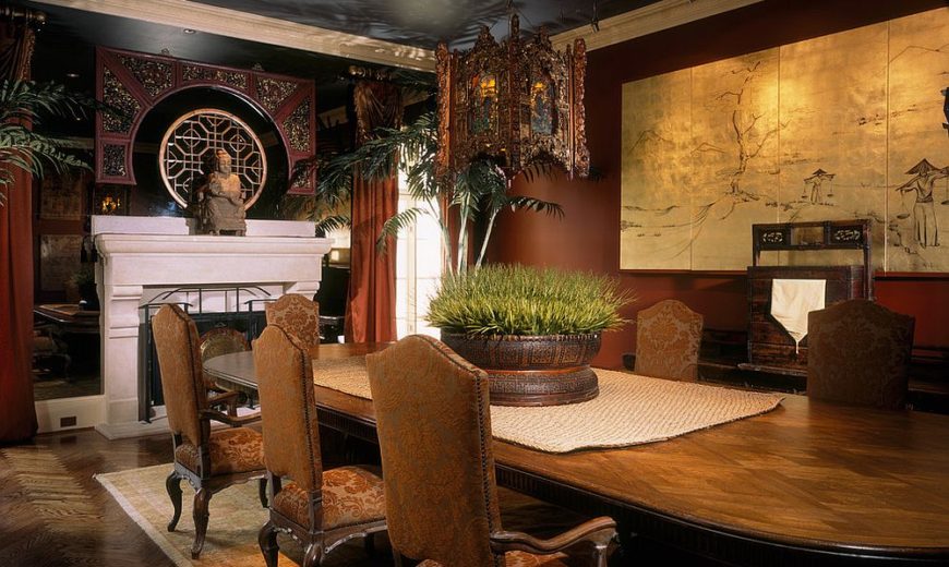 Serene and Practical: 40 Asian-Style Dining Rooms