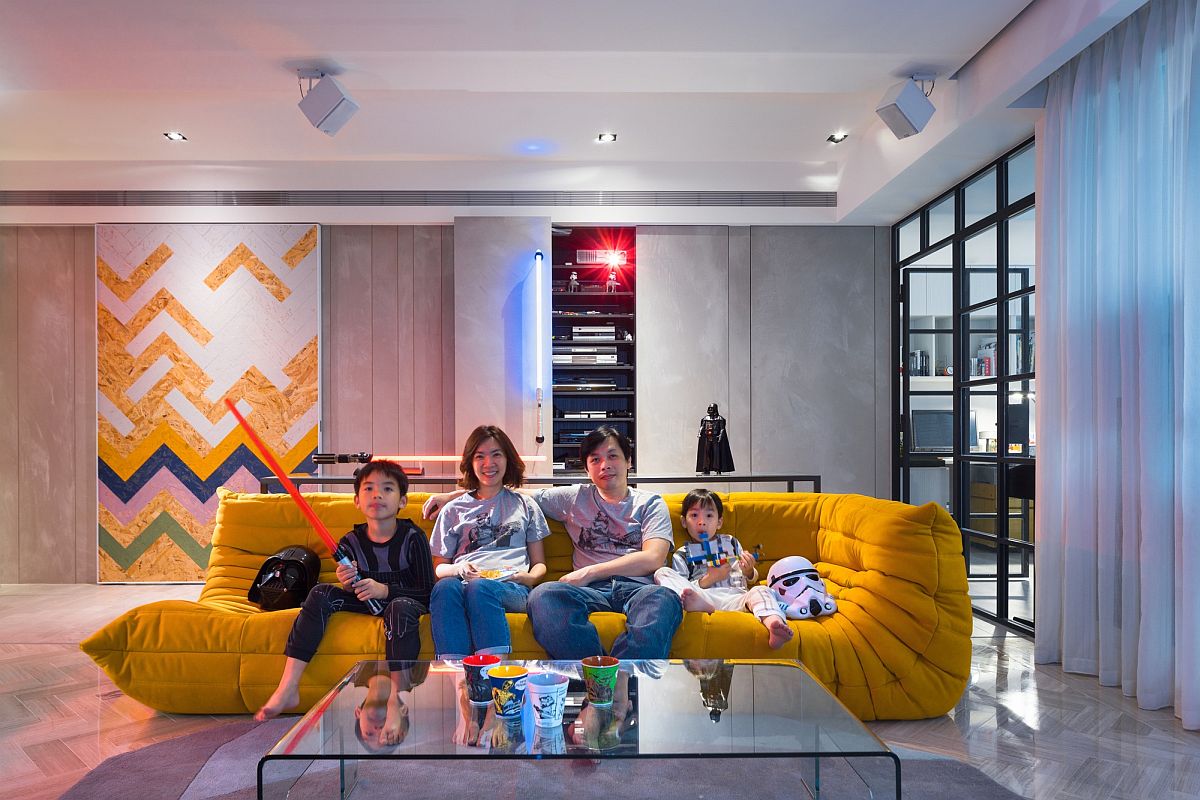 Family home in Taipei inspired by the Star Wars universe