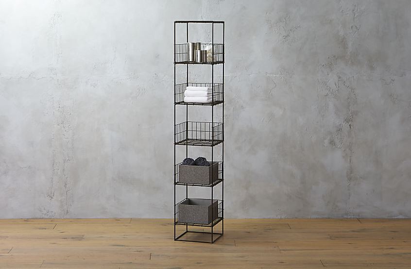 Grid shelving from CB2