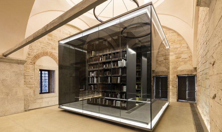 Sensible and Minimal Restoration: Black Glass Boxes Alter Istanbul’s Oldest Library