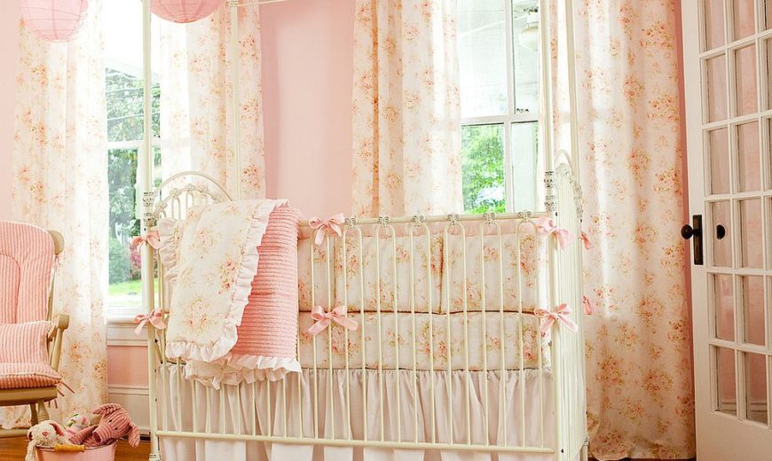 10 Shabby Chic Nurseries with Charming Pink Radiance