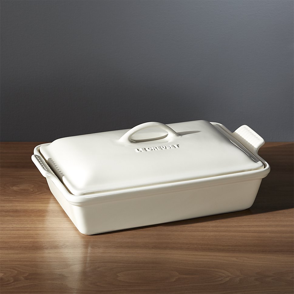 Le Creuset baking dish from Crate & Barrel