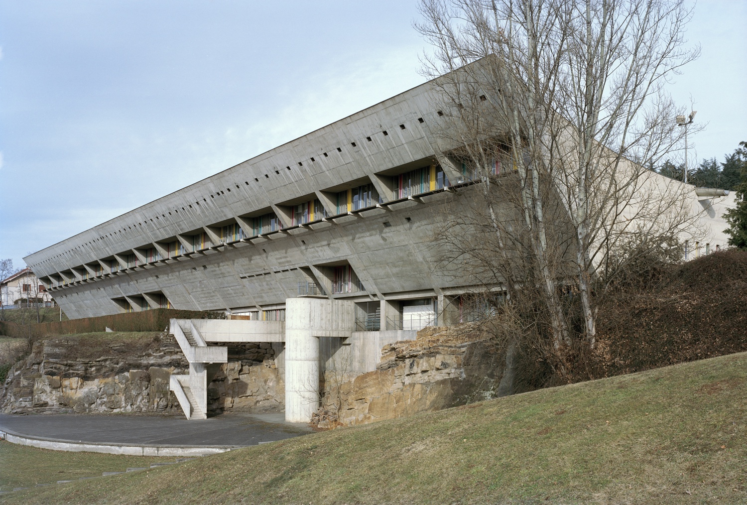 Maison de la Culture, Firminy, France, 1953. Photo by Oliver Martin-Gambier © FLC/ADAGP.