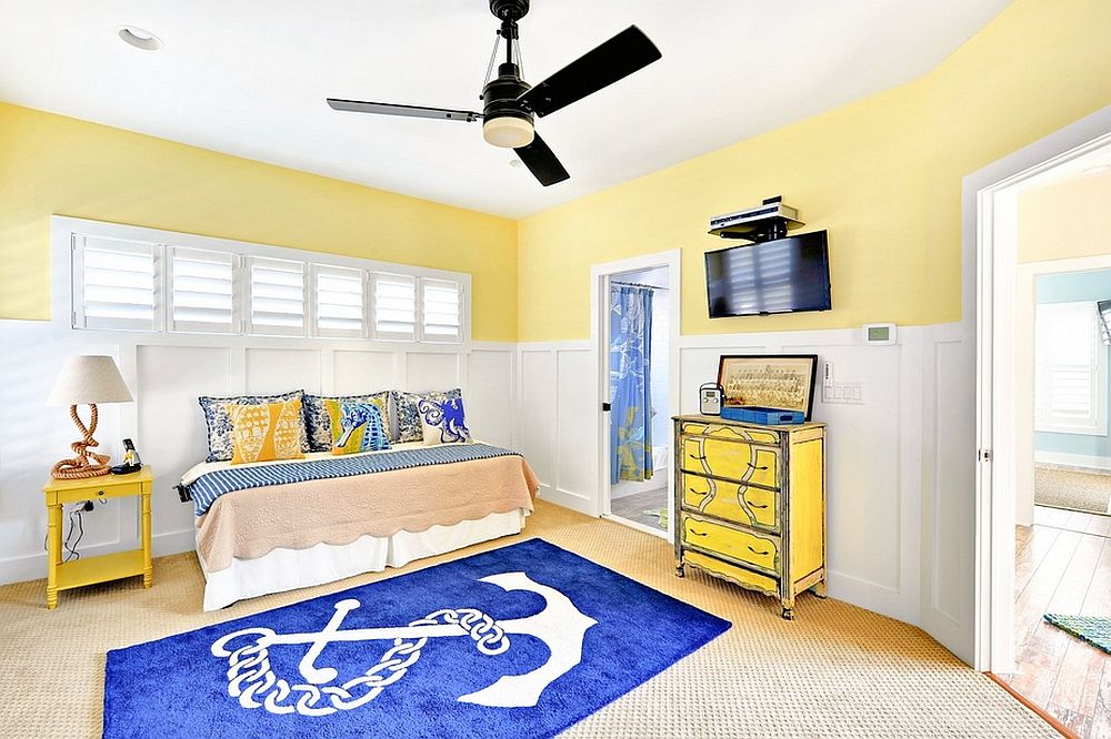 Trendy And Timeless 20 Kids Rooms In Yellow And Blue