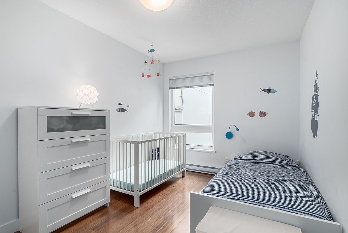 Nursery and kids' room with beautiful lighting