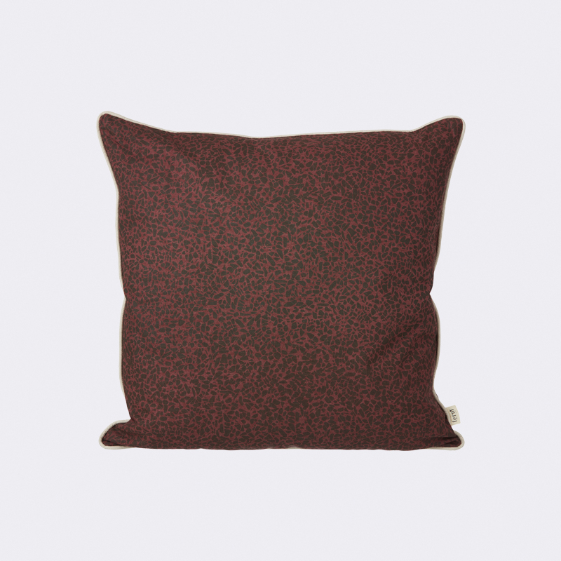 Patterned terrazzo pillow from ferm LIVING