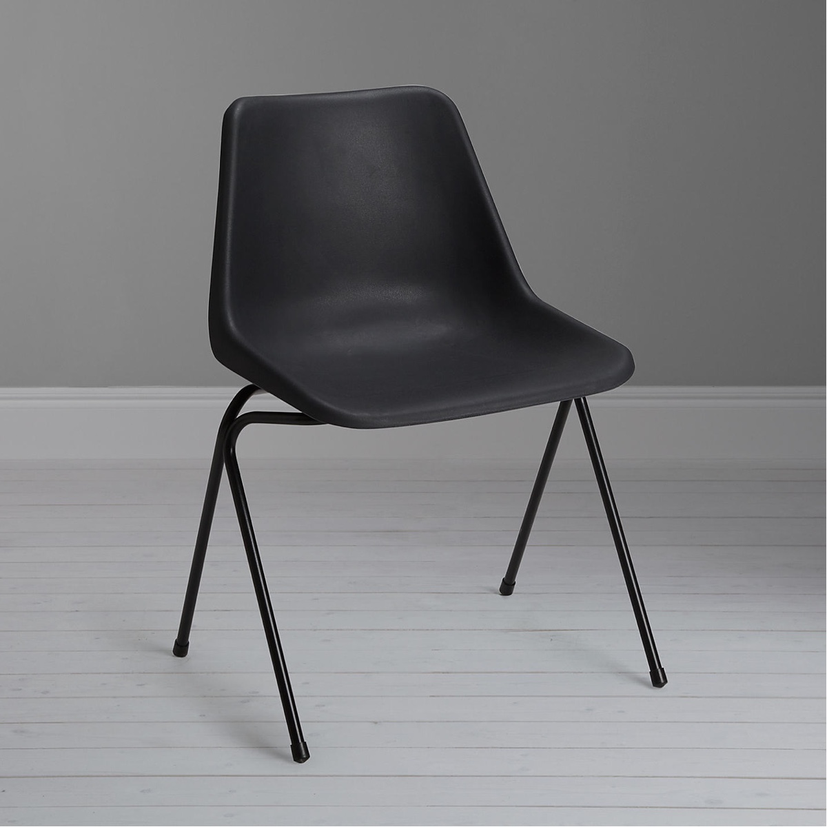 Polyside Chair in dark grey. Image © John Lewis Partnership.